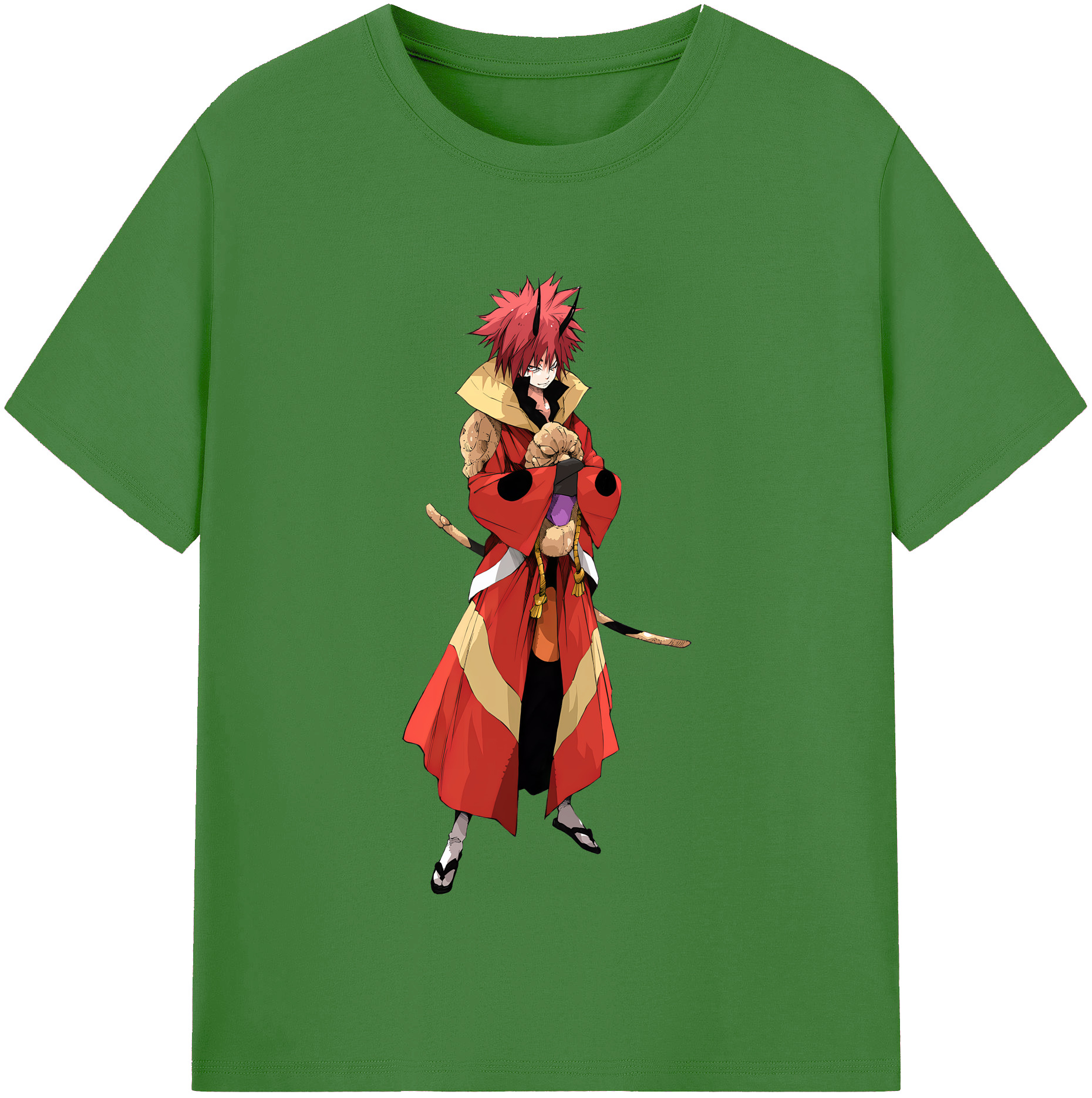 （画像用） 転スラ Regarding Reincarnated to Slime レディースカジュアルプリントTシャツ（綿100％）